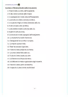 anteprima - Esercizi - Voce passiva (20 esercizi) – Quarta elementare – Pacchetto 1 - Pagina 3