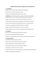 Vorschau - Merkblätter - Materialpaket - Checklisten für Prüfungs-/Textformate in Englisch - Seite 1