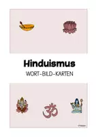Vorschau - Präsentationen/Tafelbilder - Wort- & Bildkarten Hinduismus / Symbole / Flashcards - Seite 1
