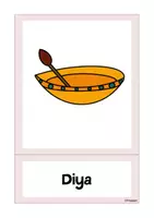 Vorschau - Präsentationen/Tafelbilder - Wort- & Bildkarten Hinduismus / Symbole / Flashcards - Seite 2