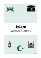 Vorschau - Präsentationen/Tafelbilder - Wort- & Bildkarten Islam / Symbole / Flashcards - Seite 1