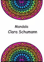 Vorschau - Mal- und Bastelvorlagen - Mandala Clara Schumann - Deckblatt