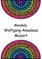 Vorschau - Mal- und Bastelvorlagen - Mandala Wolfgang Amadeus Mozart - Deckblatt