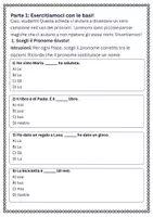anteprima - Esercizi - Raccolta di materiali di italiano: Pronome indefinito - Pagina 1