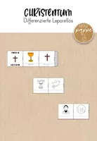 Vorschau - Arbeitsblätter - Symbole im Christentum / Leporello / Weltreligionen - Deckblatt