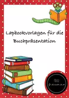 Vorschau - Arbeitsblätter - Lapbookvorlagen für die Buchpräsentation #edukiknaller2021 - Deckblatt