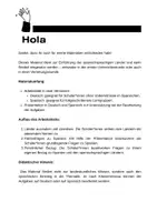 Vorschau - Arbeitsblätter - Einführung: Países hispanohablantes - Vertretungsstunde - Seite 1