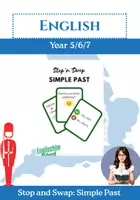 Vorschau - Spiele - Stop and Swap (6+): Simple Past - Deckblatt