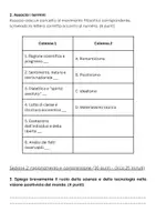 anteprima - Compiti in classe/Test - Esame: Movimenti filosofici (la filosofia del XIX secolo) - Pagina 2