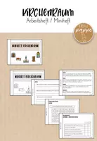 Vorschau - Arbeitsblätter - Arbeitsheft / Miniheft / Kirchenraum - Deckblatt