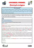 Vista previa - Hojas de trabajo - COURRIEL FORMEL – CATASTROPHE ÉCOLOGIQUE (Conjugaison) - página 2