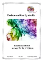 Vorschau - Arbeitsblätter - Infothek Farbsymbolik - Deckblatt