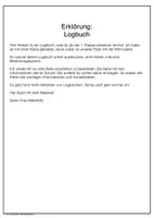 Vorschau - Anderer Materialtyp - Logbuch Katze Hausaufgabenheft Lerntagebuch Schülerkalender Planer - Seite 1