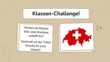 Vorschau - Stundenentwürfe - PPT & Stundenentwurf: Kantone der Schweiz inkl Spiel, Raster & Lösungen Teil 5 - Schwiiz gmacht - Geschichte - Seite 1