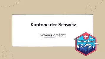 Vorschau - Stundenentwürfe - PPT & Stundenentwurf: Kantone der Schweiz inkl Spiel, Raster & Lösungen Teil 5 - Schwiiz gmacht - Geschichte - Seite 3