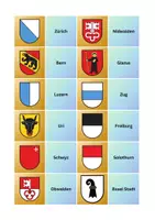 Vorschau - Spiele - Zuordnungsspiel Kantone der Schweiz - Schwiiz gmacht - Geschichte Geografie - Seite 1