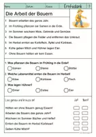 Vorschau - Arbeitsblätter - Lesen & Verstehen - Erntedank - Leseförderung für Leseanfänger (Klasse 1-2) - Seite 3