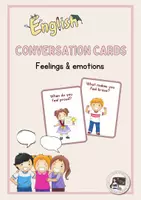 anteprima - Altro tipo di materiale - CONVERSATION CARDS - FEELINGS & EMOTIONS | SHEDE DI CONVERSAZIONE - EMOZIONI & SENTIMENTI - Pagina di copertina