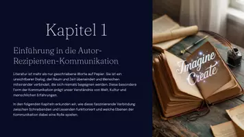Vorschau - Präsentationen/Tafelbilder - Präsentation: Autor-Rezipienten-Kommunikation – Die unsichtbare Verbindung zwischen Autor und Leser als PPT- und PDF-Datei - Seite 2