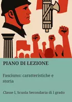 anteprima - Piani di lezione - Fascismo: caratteristiche e storia, movimenti politici del XX secolo - Pagina di copertina