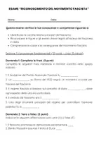 anteprima - Compiti in classe/Test - Esame: Riconoscimento del movimento fascista (movimenti politici del XX secolo) - Pagina 2