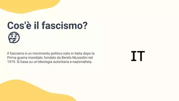 anteprima - Presentazioni / Lavagne - Movimenti politici del XX secolo: il Fascismo - Pagina 2