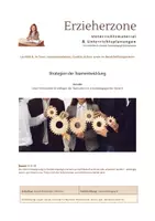 Vorschau - Stundenentwürfe - Unterrichtssequenz Strategien der Teamentwicklung, Grundlagen der Teamarbeit im sozialpädagogischen Bereich, Lernfeld 8: Im Team zusammenarbeiten, Qualität sichern sowie im Berufsfeld kooperieren - Deckblatt