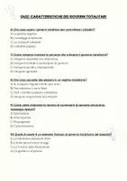 anteprima - Quiz - Quiz: Caratteristiche dei governi totalitari - Pagina 2