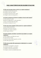 anteprima - Quiz - Quiz: Caratteristiche dei governi totalitari - Pagina 3