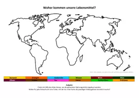 Vorschau - Arbeitsblätter - MATERIALPAKET "Sicherer Umgang mit dem Atlas" -- Einführung in die Atlasarbeit -- Arbeitsblätter, Lernspiele, Rätsel, "Atlas-Führerschein" - Seite 1