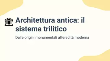 anteprima - Presentazioni / Lavagne - Architettura antica (il sistema trilitico) - Pagina 1