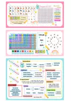 Vista previa - Hojas de trabajo - Pack Trabajo de clase - Chuletas para mesa y portadas de cuadernos - página 3