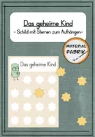 Vorschau - Poster - Das geheime Kind - Schild zum Aufhängen - Deckblatt