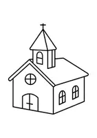Vorschau - Arbeitsblätter - Ausmalbilder & Mandalas PAKET Thema Kirchen - Grundschule - Bastelvorlagen - Seite 3