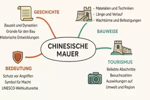 Vorschau - Arbeitsblätter - Arbeitsblätter zum Thema "Chinesische Mauer" + Lösung & MP3 + Mindmap + Infografik - Seite 2