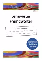 Vorschau - Arbeitsblätter - RS: Lernwörter Fremdwörter - Deckblatt
