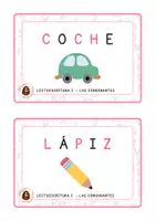 Vista previa - Hojas de trabajo - Las consonantes I - LECTOESCRITURA - página 3