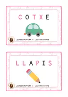 Vista previa - Hojas de trabajo - Les consonants I - LECTOESCRIPTURA - página 3