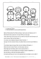 Vorschau - Arbeitsblätter - Lesen- und- malen. Winter - Seite 2