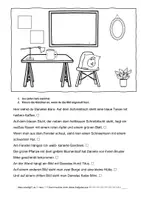 Vorschau - Arbeitsblätter - Lesen- und- malen. Winter - Seite 3