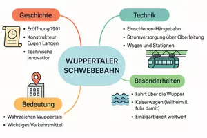 Vorschau - Arbeitsblätter - Arbeitsblätter zum Thema "Wuppertaler Schwebebahn" + Lösung & MP3 + Mindmap + Infografik - Seite 2