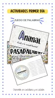 Vista previa - Juegos / Gamificación - JUEGO DE PALABRAS PARA CONOCERNOS MEJOR - Portada