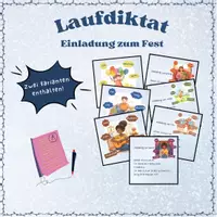 Προεπισκόπηση - Παιχνίδια - Laufdiktat: Einladung zum Fest - Εξώφυλλο