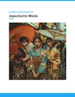Vorschau - Unterrichtsreihen - Japanische Mode – Tradition, Streetwear & Kultur SEK I | Textiles Gestalten - Deckblatt