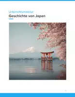 Vorschau - Unterrichtsreihen - Geschichte von Japan – Von der Frühzeit bis zur Moderne Sek I - Deckblatt