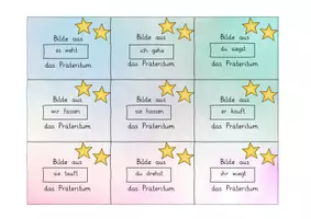 Vorschau - Spiele - Zeitensterne: Lernspiel zum Präsens, Präteritum, Perfekt - Seite 2
