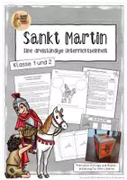 Vorschau - Unterrichtsreihen - Sankt Martin - Eine Unterrichtseinheit für Klasse 1 und 2 - Deckblatt