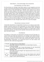 Vorschau - Unterrichtsreihen - Sankt Martin - Eine Unterrichtseinheit für Klasse 1 und 2 - Seite 1