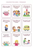 anteprima - Altro tipo di materiale - CONVERSATION CARDS - FRIENDSHIP | CARTE DI CONVERSAZIONE - AMICIZIA - Pagina 1