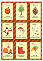 Vorschau - Spiele - Autumn – I have… Who has…? Spiel für den Englischunterricht - Seite 2